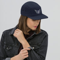 Load image into Gallery viewer, Five Panel Embroidered Cap
