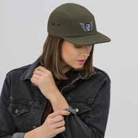 Load image into Gallery viewer, Five Panel Embroidered Cap
