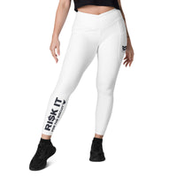 Load image into Gallery viewer, Crossover leggings with pockets
